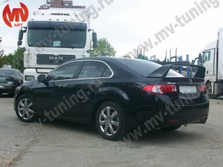 Спойлер высокий var №1 Mugen Style Honda Accord 8 (VIII) / Acura TSX (CU) (2008-2013)
