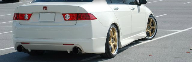 Пороги Mugen Style var №1(дорестайл) для Honda Accord 7 (VII) / ACURA TSX (2002-2008)  + УСТАНОВОЧНЫЙ КОМПЛЕКТ