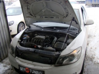 Упор капота для Skoda Octavia II FL (2008-2013)