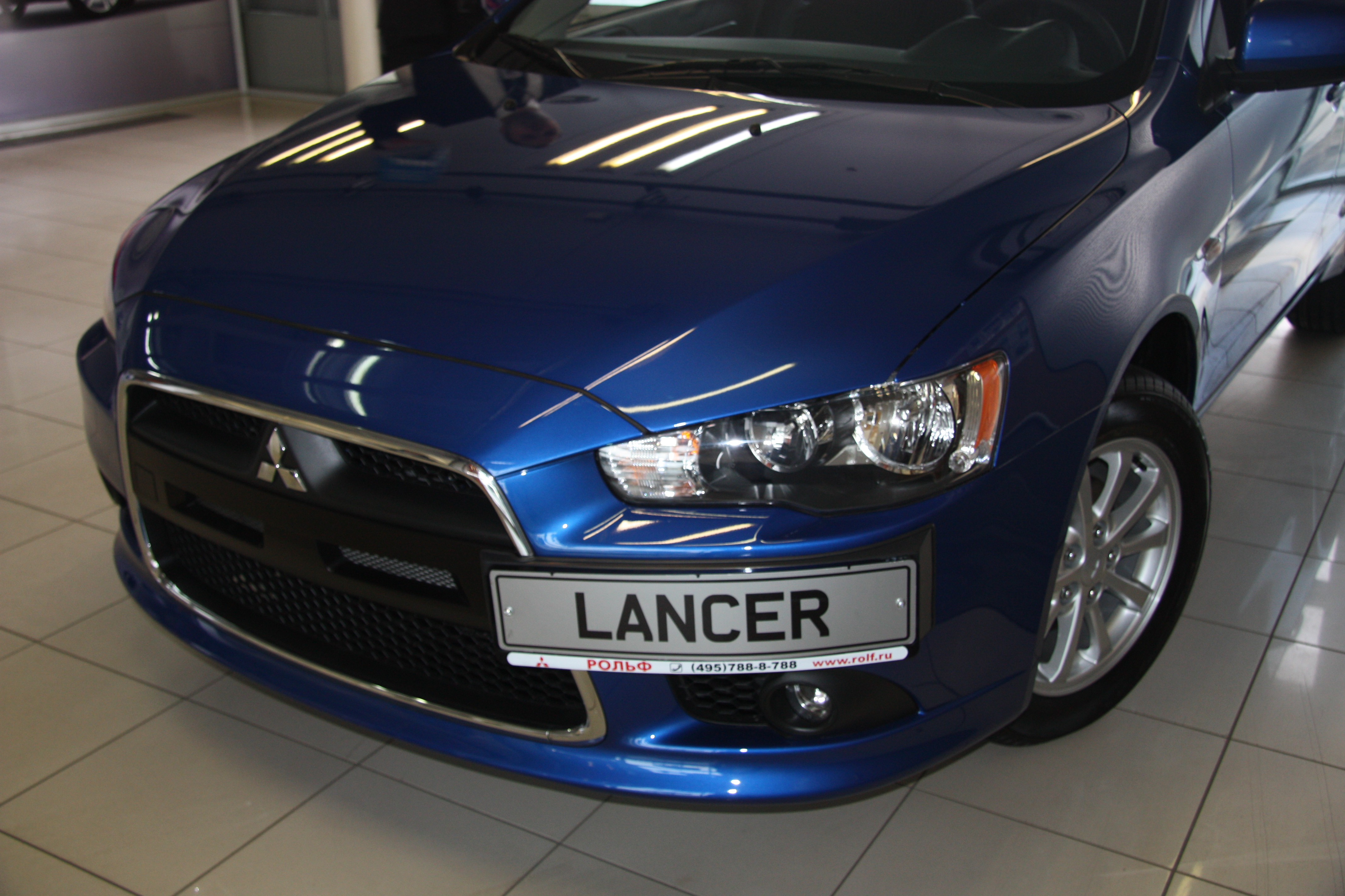 Бампер lancer 10