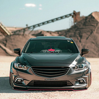 Капот с прорезаными жабрами SkyActivSport на Mazda 6 / Atenza  GL (2019 - н.в.)