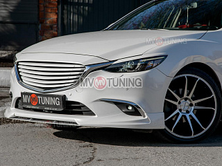 Решетка радиатора Mazda 6 комплектация №2 (решетка в сборе) / Atenza GJ (2015 - 2018)