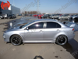 Накладки на крылья "жабры" EVO Mitsubishi Lancer X (2007-2016)