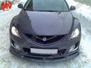 Реснички на фары Mazda 6 (2008-2012) + УСТАНОВОЧНЫЙ КОМПЛЕКТ