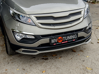 Юбка переднего бампера Ixion KIA Sportage (2010-2016)