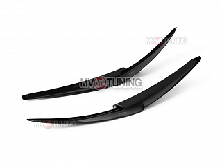 Реснички на фары var №1 Mazda 6 / Atenza GJ (2012 - 2018) + УСТАНОВОЧНЫЙ КОМПЛЕКТ