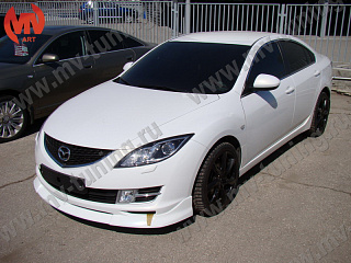 Юбка переднего бампера "Sport" Mazda 6 GH (2008-2012)