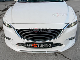 Решетка радиатора Mazda 6 комплектация №2 (решетка в сборе) / Atenza GJ (2015 - 2018)