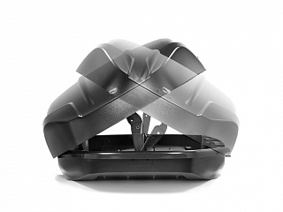 Автобокс Broomer Venture L (430л) с системой Fast Mount (Чёрный глянец)