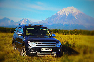 Решетка Радиатора var №3 Mitsubishi Pajero IV 4 Broomer Design (2006-2015)
