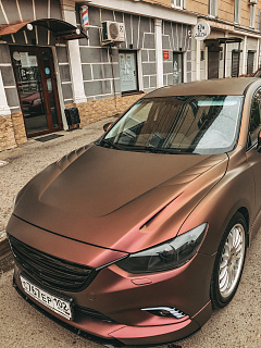 Капот с прорезаными жабрами SkyActivSport на Mazda 6 / Atenza  GL (2019 - н.в.)