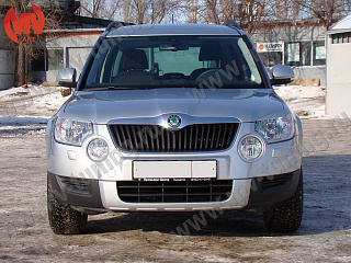 Реснички на фары Skoda Yeti (2009-2012) + УСТАНОВОЧНЫЙ КОМПЛЕКТ