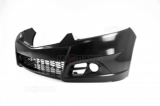 Бампер передний "Modulo Style" Honda Accord 8 (VIII) / Acura TSX (CU/CW) (2008-2013) + УСТАНОВОЧНЫЙ КОМПЛЕКТ