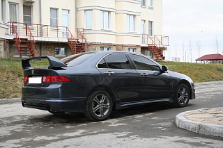 Пороги Mugen Style var №2(рестайлинг) для Honda Accord 7 (VII) / ACURA TSX (2002-2008)  + УСТАНОВОЧНЫЙ КОМПЛЕКТ