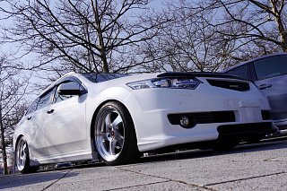 Бампер передний "Mugen Style" Honda Accord 8 (VIII) / Acura TSX (CU/CW) (2008-2013)