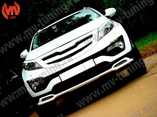 Юбка переднего бампера Ixion KIA Sportage (2010-2016)