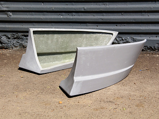 Накладки на задний бампер(2 шт) Chevrolet Camaro SS, RS (2009-2012)