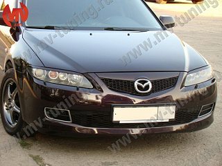 Реснички Mazda 6 (2004-2008) + УСТАНОВОЧНЫЙ КОМПЛЕКТ