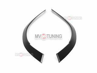 Реснички на фары Honda Accord 8 (VIII) / Acura TSX (CU/CW) (2008-2013) + УСТАНОВОЧНЫЙ КОМПЛЕКТ