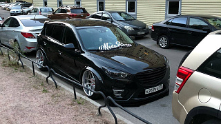 Расширители колесных арок для Mazda CX-5 (под окраску) (2011-2016)