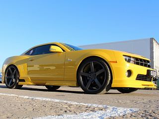 Комплект накладок на пороги(4 шт) Chevrolet Camaro SS, RS (2009-2012)