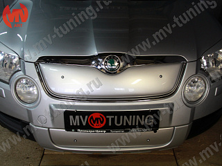 Верхний зимний экран Skoda Yeti (2009-2012) под покраску