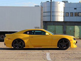 Накладки на задний бампер(2 шт) Chevrolet Camaro SS, RS (2009-2012)