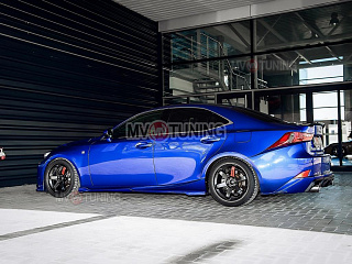Боковые пороги(сплиттеры) к-т Lexus IS III (2013 - 2022)