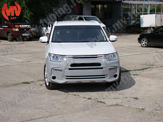 Бампер передний Mitsubishi Outlander (3rd generation) (2012-2014)
