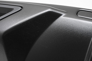Текстурный диффузор заднего бампера + Silver вставки для Chevrolet Cruze var №2 (текстурный пластик) (2008-2012)