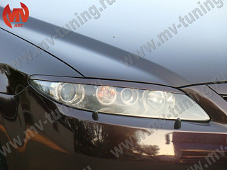 Реснички Mazda 6 (2004-2008) + УСТАНОВОЧНЫЙ КОМПЛЕКТ