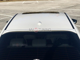 Козырек на стекло var №1 Broomer Design Mazda 6 / Atenza GJ и GL (2018 - 2022) + УСТАНОВОЧНЫЙ КОМПЛЕКТ