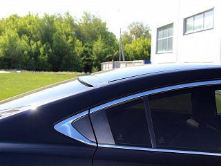 Козырек на стекло var №2 Mazda 6 / Atenza GJ и GL (2012 - 2023) + УСТАНОВОЧНЫЙ КОМПЛЕКТ