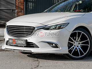Решетка радиатора Mazda 6 комплектация №1 (планки) / Atenza GJ (2015 - 2018)
