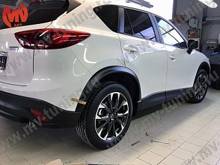 BLACK TEXTURED. Расширители колесных арок для Mazda CX-5 (крашенная в текстуру) (2011-2016)