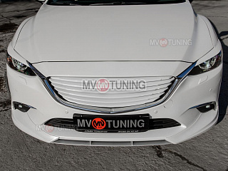 Решетка радиатора Mazda 6 комплектация №2 (решетка в сборе) / Atenza GJ (2015 - 2018)
