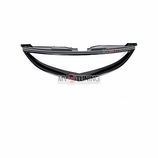 Решетка радиатора Sport (БЕЗ СЕТКИ) var №1 Mazda 6 (2008-2012) + УСТАНОВОЧНЫЙ КОМПЛЕКТ