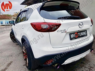 BLACK TEXTURED. Расширители колесных арок для Mazda CX-5 (крашенная в текстуру) (2011-2016)