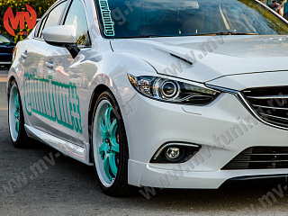 Капот с глухими жабрами SkyActivSport на Mazda 6 / Atenza GJ (2012 - н.в.)