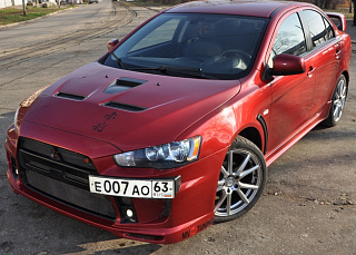 Бампер передний Extreme Mitsubishi Lancer X (2007-2016)