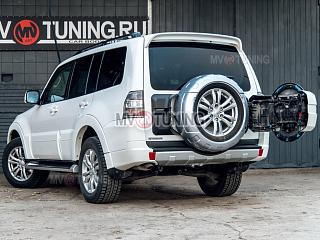 Бокс запасного колеса Mitsubishi Pajeo 4 IV 2006 - 2015 до последнего рестайлинга (покрашеный в коллерый цвет) M313863 ***