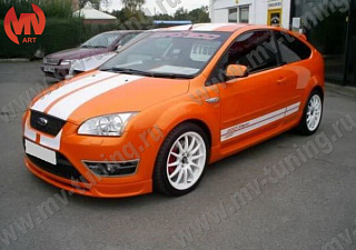 Юбка "Sport"переднего бампера ST Ford Focus 2 (2004-2008)