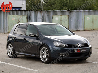 Пороги R-Line VW Golf VI (2008-2012) + УСТАНОВОЧНЫЙ КОМПЛЕКТ
