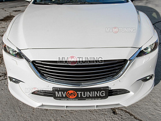 Решетка радиатора Mazda 6 комплектация №1 (планки) / Atenza GJ (2015 - 2018)