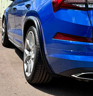 Расширители арок для Skoda Kodiaq (2016-2024) Под покраску + установочный комплект.