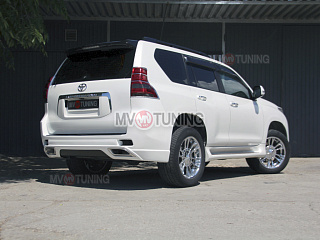 Бампер задний в стиле ELFORD Toyota LC 150 Prado (2009-2014)