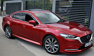 Пороги SkyActivSport Mazda 6 / Atenza GJ и GL (2012 - 2023) + УСТАНОВОЧНЫЙ КОМПЛЕКТ