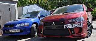 Бампер передний Extreme Mitsubishi Lancer X (2007-2016)