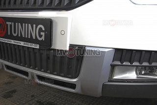 Комплект зимних экранов Skoda Yeti Outdoor (2013 - 2018) ТЕКСТУРНЫЙ ПЛАСТИК