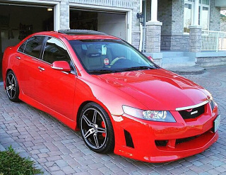 Пороги Mugen Style var №1(дорестайл) для Honda Accord 7 (VII) / ACURA TSX (2002-2008)  + УСТАНОВОЧНЫЙ КОМПЛЕКТ